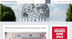 Desktop Screenshot of flushingblog.com
